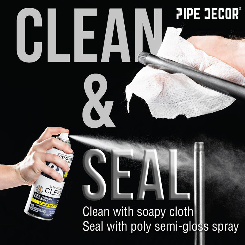 1 1/2 in. x 18 in. Black Pipe
