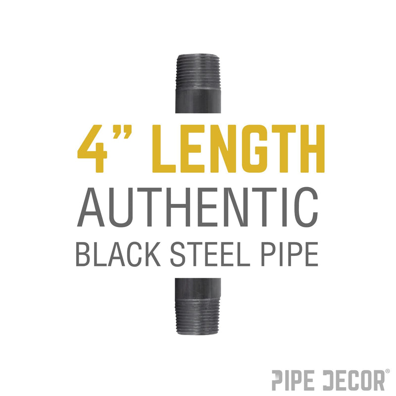 1/2 in. x 4 in. Black Pipe, photo 2 of 9