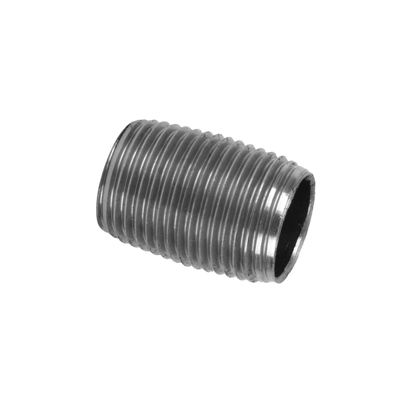 2 in. x Close Black Pipe