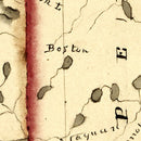 Vintage Map of Maine 1820