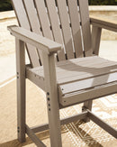 Seacliff Beach - Barstool (Set of 2) - Medium Brown by Unique Piece Furniture