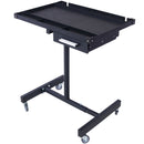 Adjustable Tear Down Work Table With Drawer For Garages, Repair Shops, And Diy, Portable, (4) 2.5" Swivel Casters, 220 Pound Capacity, Rubber Corners, Heavy Duty Steel by HouseOfZazla