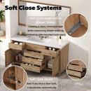 Bathroom Vanity With Sink, 5 Legs, Soft Close Drawers by HouseOfZazla