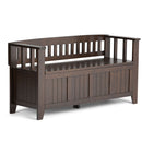 Acadian - Entryway Storage Bench, Handcrafted