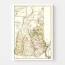 Vintage Map of New Hampshire 1796
