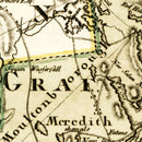 Vintage Map of New Hampshire 1796