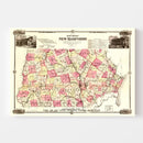 Vintage Map of New Hampshire 1871