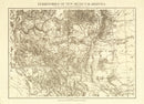 Vintage Map of New Mexico 1879