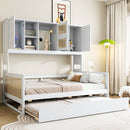 Daybed And All In One Cabinet And Shelf by HouseOfZazla