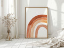 Terracotta Boho Rainbow Arch