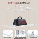 Overhead Garage Storage Rack 3x6 FT for High Ceilings