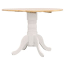 Greer Natural Brown And White 5-Piece Dining Set