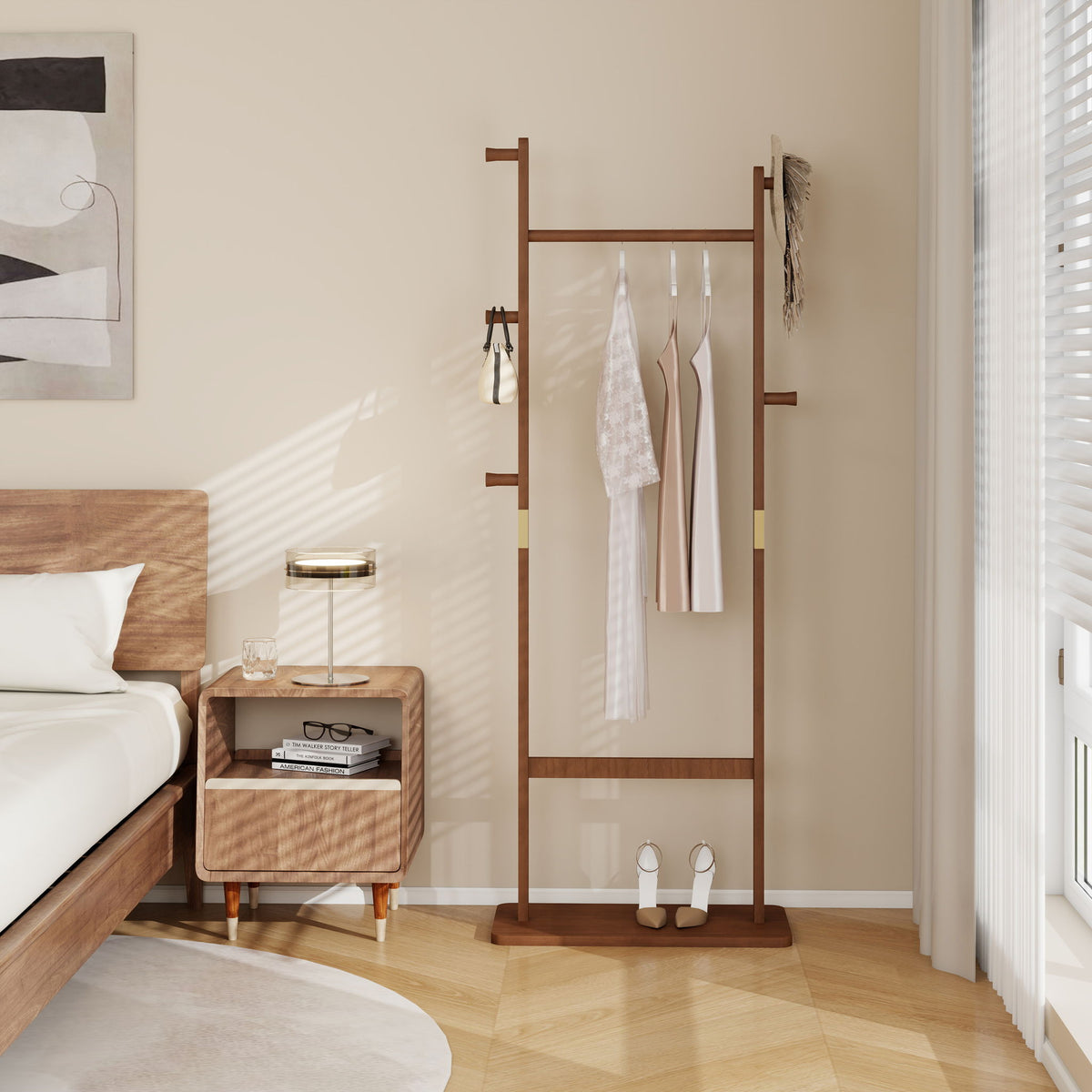 Solid Wood Simple Hat Rack, photo 12 of 21