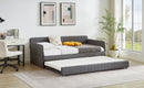 Daybed, Sofa Bed with Trundle Twin Size