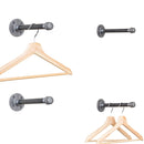 1/2 in. x 10 in. Clothing Hanging Bracket Kit, 4-Pack by PIPE DECOR