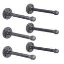 1/2 in. x 12 in. L Shelf Bracket Kit, 6 Pack