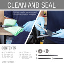 H-Leg Bar Height Pipe Table Legs (Set of 2)