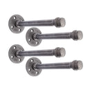 1/2 in. x 8 in. Shelf Bracket Kit, 4 Pack