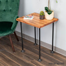 1/2 in. x 24 in. Round Flange Pipe Table Legs - 4 Pack