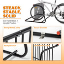 10-Bike Floor Bike Rack