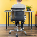 1 in. x 30 in. Round Flange Pipe Table Legs - 4 Pack