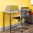 1 in. x 30 in. Round Flange Pipe Table Legs - 4 Pack