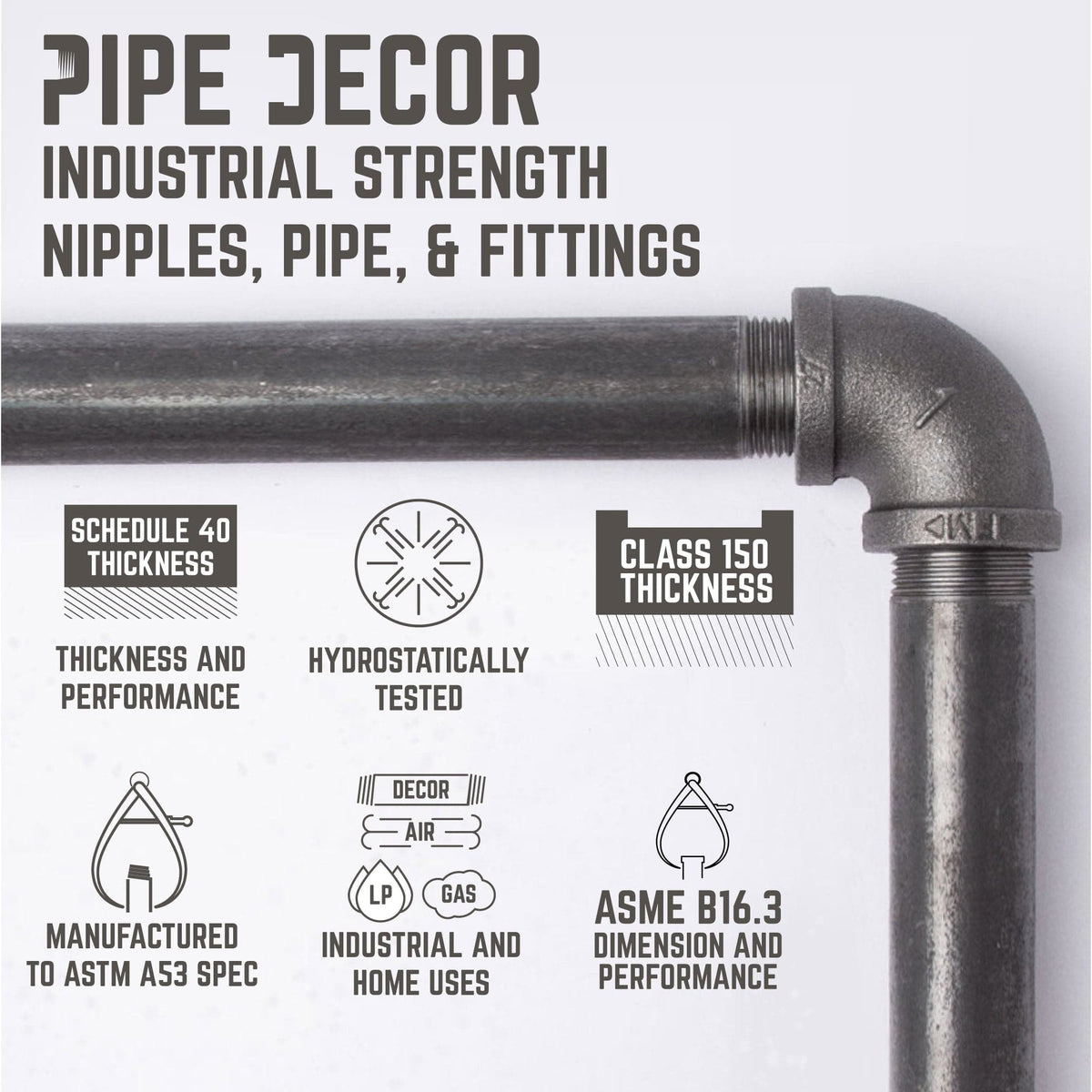 2 -Tier Wall Mounted Shelf By PIPE DECOR, photo 8 of 9