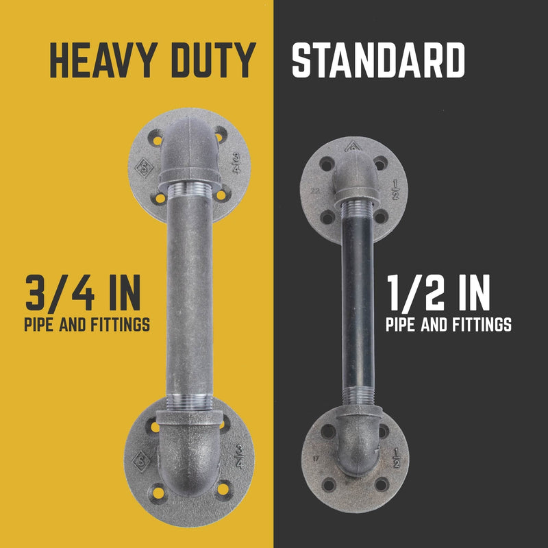 3/4 in. Classic Barn Door Handle - 11 in. L