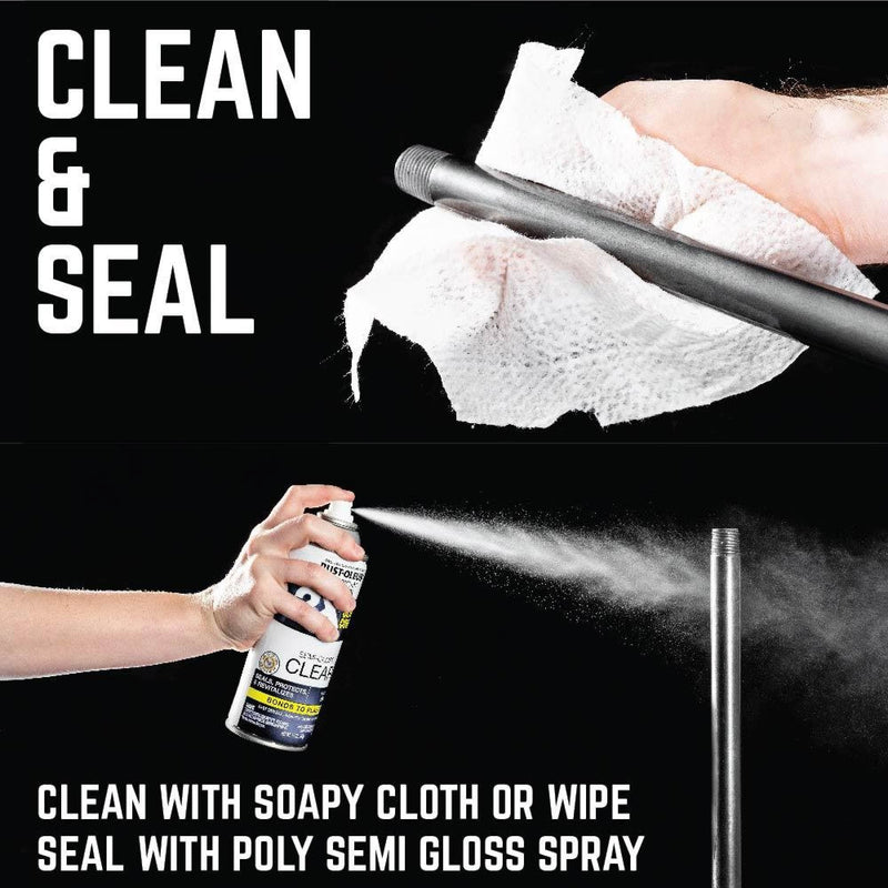 3/4 in. H Round Flanges Pipe Kit for Bench Legs