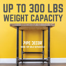 3/4 in. H Pipe Desk Main. Leg - 1 Leg