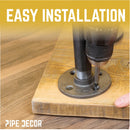 3/4 in. H Pipe Desk Legs - 2 Pack