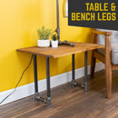 3/4 in. U Bench Leg Kit