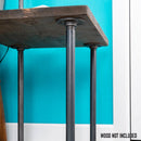 ¾ in. x 18 in. Round Flange Pipe Table Legs - 4 Pack