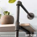 3 -Tier Wall Mounted Shelf By PIPE DECOR by PIPE DECOR