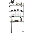 4 -Tier Floor Mounted Shelf By PIPE DECOR