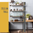 4 -Tier Floor Mounted Shelf By PIPE DECOR