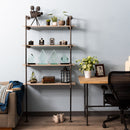 4 -Tier Floor Mounted Shelf By PIPE DECOR