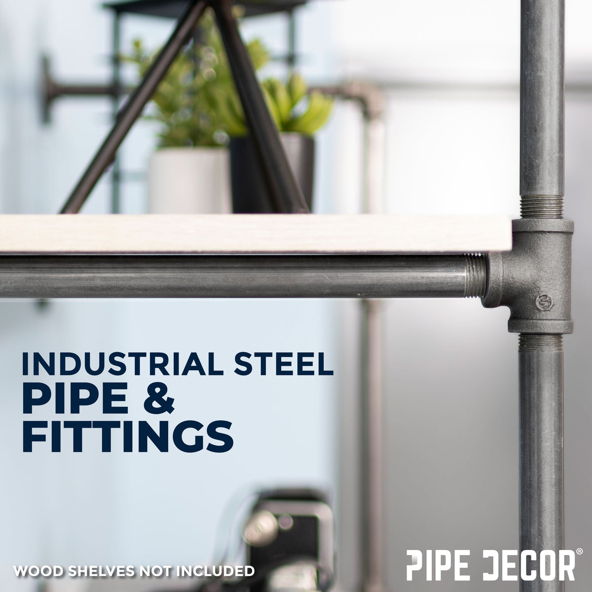 4 -Tier Wall Mounted Shelf By PIPE DECOR, photo 8 of 9