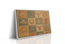 Western Icons Patchwork Quilt Print