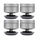 Furniture Leg Levelers for 1” Pipe Legs (4 Pack)