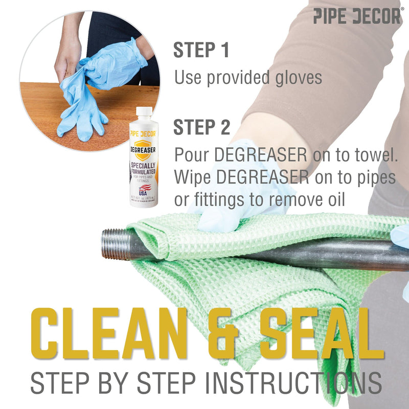 PIPE DECOR Complete Clean and Seal Kit, photo 7 of 10