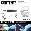 58 in. Rolling Single Rod Clothing Rack