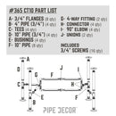 Loop Coffee Table By PIPE DECOR