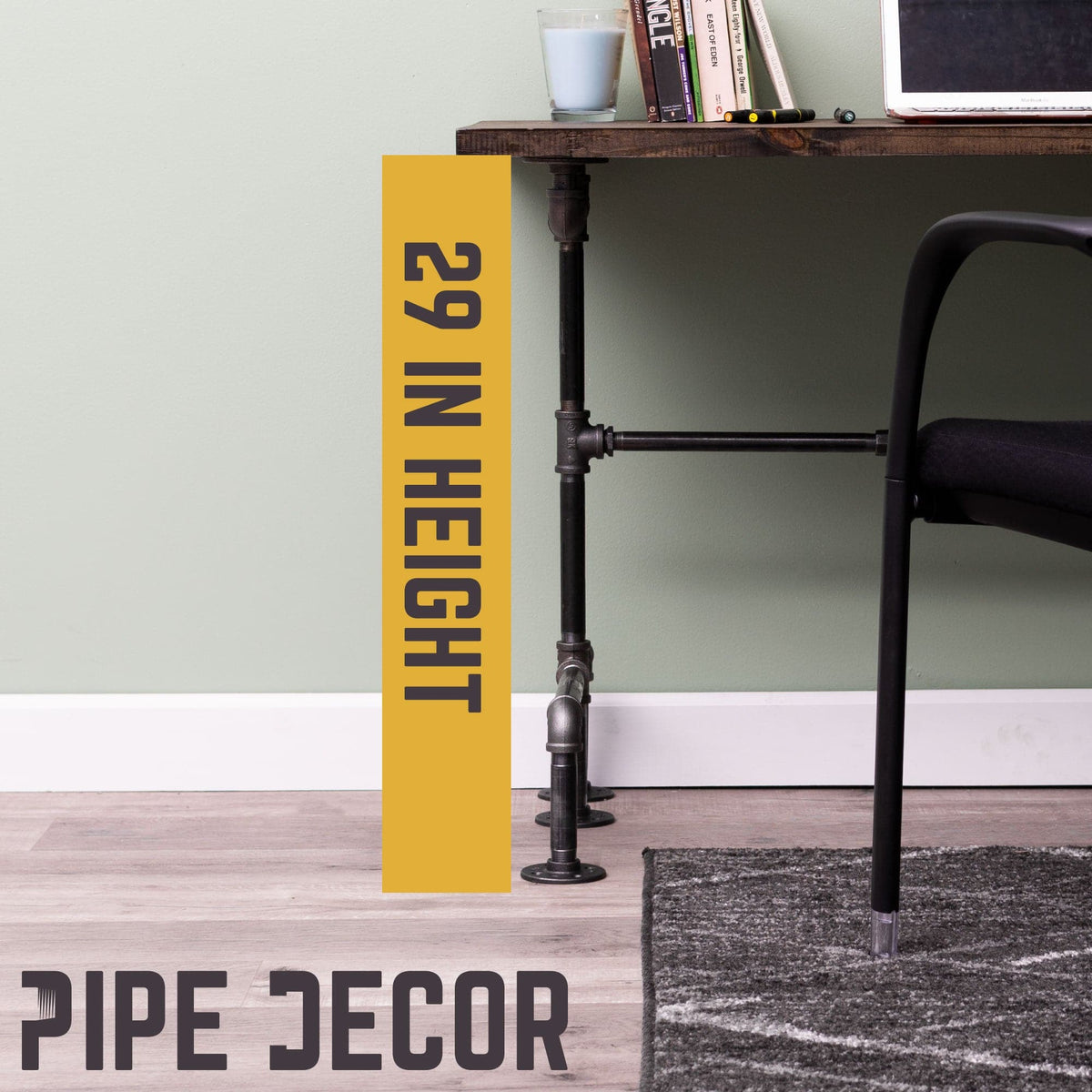 M Design Desk By PIPE DECOR, photo 4 of 9
