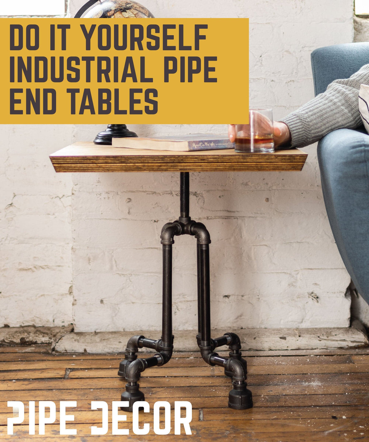 Roots End Table By PIPE DECOR, photo 6 of 9