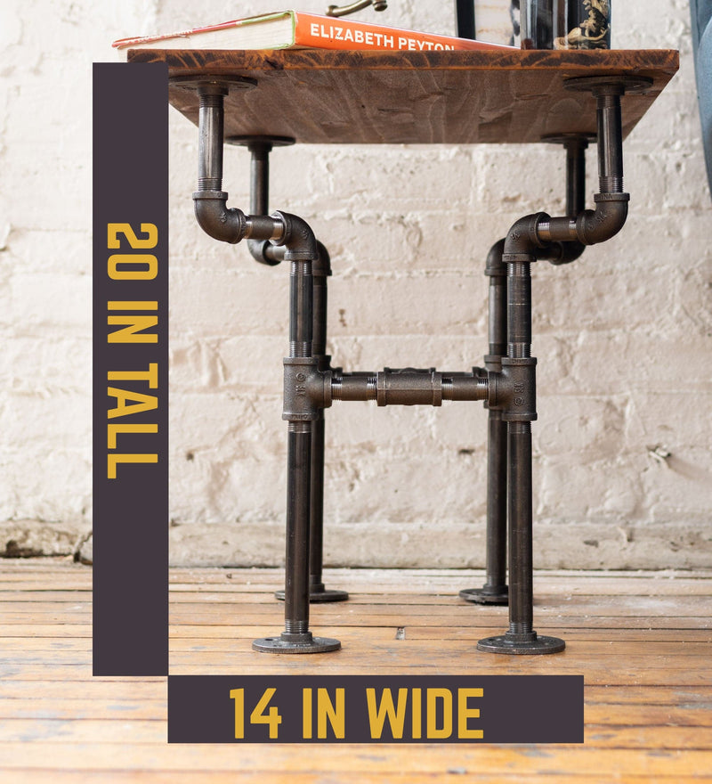 Streetlights End Table By PIPE DECOR, photo 3 of 9