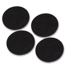 Heavy Duty Round Felt Pad for 1 in. Pipe Floor Flange, 3.5 in. Diameter (4-Pack)