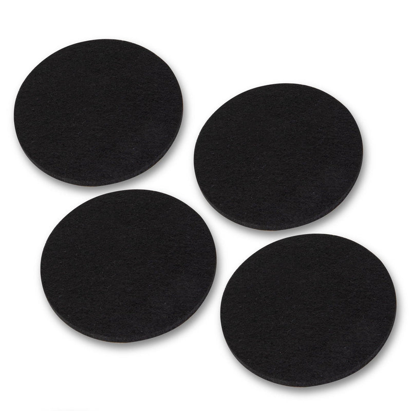 Heavy Duty Round Felt Pad for 1 in. Pipe Floor Flange, 3.5 in. Diameter (4-Pack)