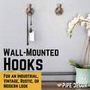 90 Degree Elbow Wall Hook Kit (2 Pack)