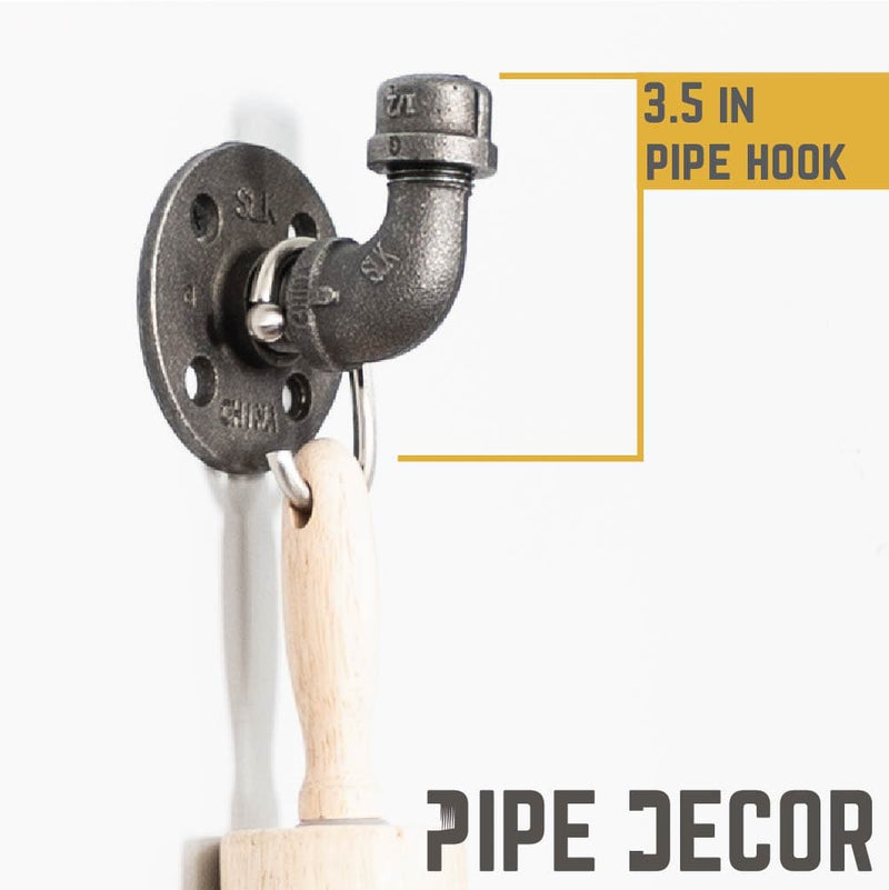 Wall Hook 3 Pack By PIPE DECOR, photo 3 of 9